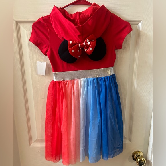 **NWT** Minnie Mouse Patriotic Tulle Dress - Picture 3 of 5